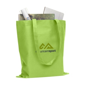 Sac shopping avec de longues anses en non-tissé (80 g/m²) : fibres synthétiques très légères mais solides 16