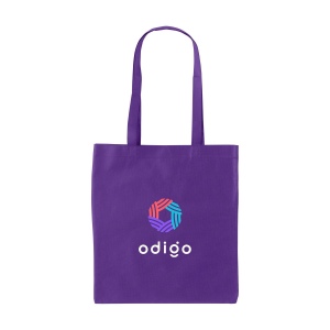 Sac shopping avec de longues anses en non-tissé (80 g/m²) : fibres synthétiques très légères mais solides 45