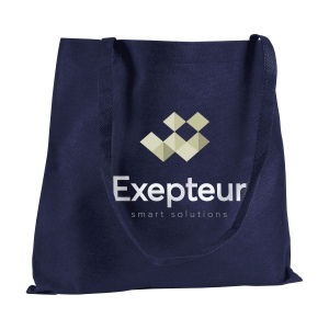 Sac shopping avec de longues anses en non-tissé (80 g/m²) : fibres synthétiques très légères mais solides 5