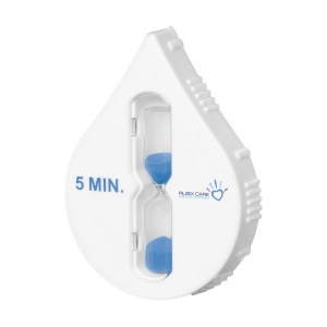 Sablier de douche (durée de 5 minutes) avec ventouse à l'arrière 3