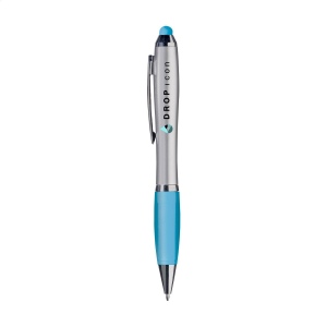 Stylo à encre bleue avec embout/pointeur coloré en caoutchouc pour écrans tactiles (comme l'iPhone/iPad) 6