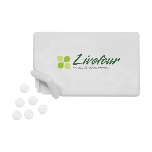 Boîte distributrice avec environ 8 g (50 pcs) de bonbons à la menthe sans sucre 9