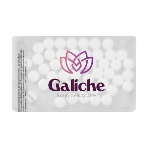 Boîte distributrice avec environ 8 g (50 pcs) de bonbons à la menthe sans sucre