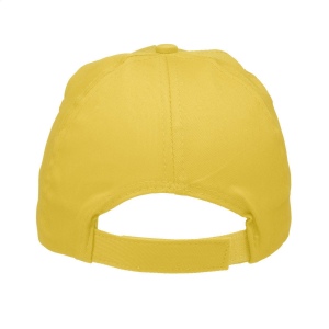 Casquette baseball en 100% coton avec visière préformée et fermeture réglable par bande auto-agrippante 23