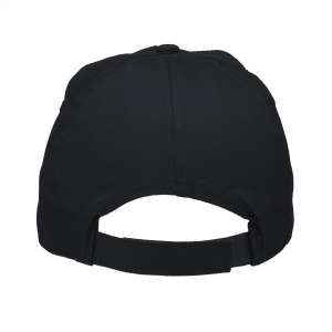 Casquette baseball en 100% coton avec visière préformée et fermeture réglable par bande auto-agrippante 25