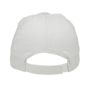 Casquette baseball en 100% coton avec visière préformée et fermeture réglable par bande auto-agrippante 30