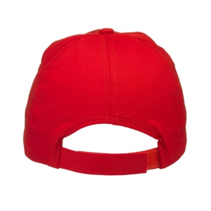 Casquette baseball en 100% coton avec visière préformée et fermeture réglable par bande auto-agrippante 31