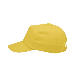 Casquette baseball en 100% coton avec visière préformée et fermeture réglable par bande auto-agrippante 33