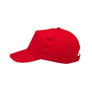 Casquette baseball en 100% coton avec visière préformée et fermeture réglable par bande auto-agrippante 41