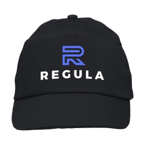 Casquette baseball en 100% coton avec visière préformée et fermeture réglable par bande auto-agrippante 15
