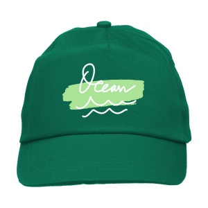 Casquette baseball en 100% coton avec visière préformée et fermeture réglable par bande auto-agrippante 17