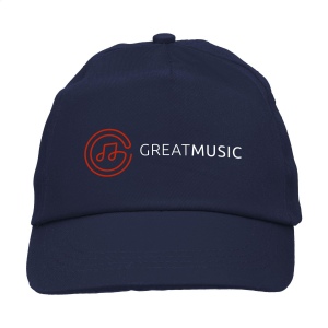 Casquette baseball en 100% coton avec visière préformée et fermeture réglable par bande auto-agrippante 19