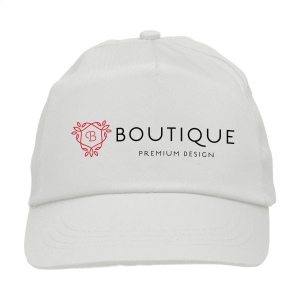 Casquette baseball en 100% coton avec visière préformée et fermeture réglable par bande auto-agrippante 20