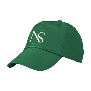 Casquette baseball en 100% coton avec visière préformée et fermeture réglable par bande auto-agrippante 7