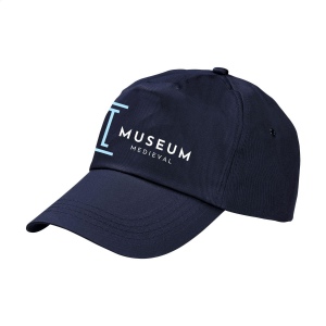 Casquette baseball en 100% coton avec visière préformée et fermeture réglable par bande auto-agrippante 9