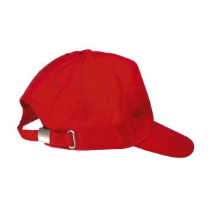 Casquette baseball dans une qualité extra lourde en 100 % coton peigné avec visière préformée et fermeture par clip métallique réglable à l'arrière 7