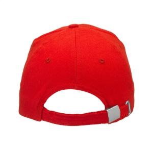 Casquette baseball dans une qualité extra lourde en 100 % coton peigné avec visière préformée et fermeture par clip métallique réglable à l'arrière 17