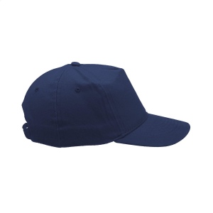 Casquette baseball dans une qualité extra lourde en 100 % coton peigné avec visière préformée et fermeture par clip métallique réglable à l'arrière 23