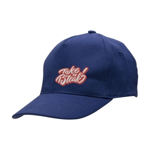 Casquette baseball dans une qualité extra lourde en 100 % coton peigné avec visière préformée et fermeture par clip métallique réglable à l'arrière 3