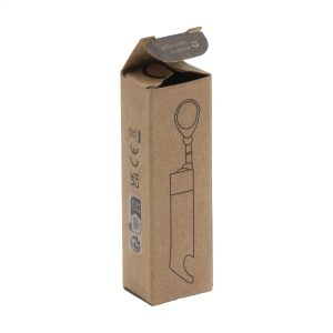 Porte-clés lampe torche en aluminium avec 3 lampes LED à forte lumière blanche et décapsuleur 16