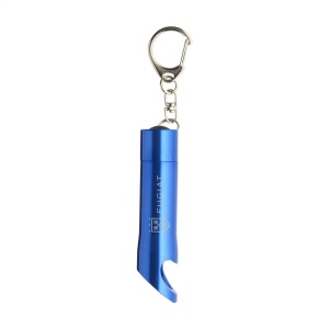 Porte-clés lampe torche en aluminium avec 3 lampes LED à forte lumière blanche et décapsuleur 15