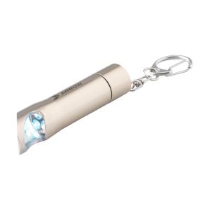 Porte-clés lampe torche en aluminium avec 3 lampes LED à forte lumière blanche et décapsuleur 4