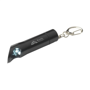Porte-clés lampe torche en aluminium avec 3 lampes LED à forte lumière blanche et décapsuleur 5
