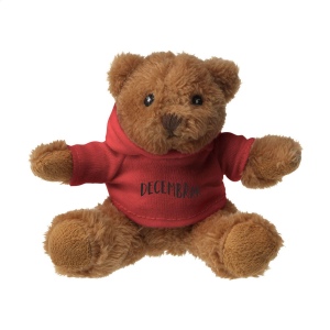 Petit ours en peluche avec shirt  à capuche 2