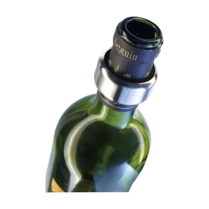 Ensemble de sommelier 2 pièces : canif en acier mat et stop-gouttes 4
