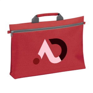 Grand sac/porte-documents en polyester 600D avec poignée renforcée et fermeture à glissière 15