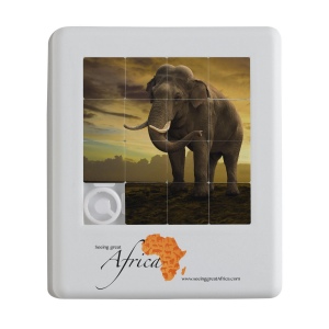 Puzzle mobile avec une grande surface pour un marquage en full-color 2