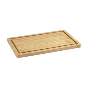 Planche à découper en bambou de qualité avec rainure tout autour pour le jus de la viande ou des fruits et légumes 2