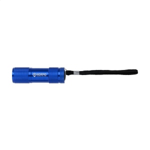 Lampe torche en aluminium avec 9 lampes LED à forte lumière blanche à économie d'énergie et poignée amovible 22