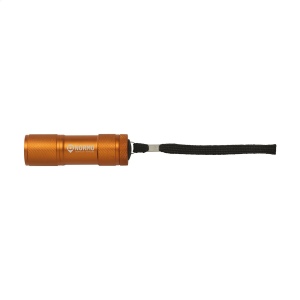 Lampe torche en aluminium avec 9 lampes LED à forte lumière blanche à économie d'énergie et poignée amovible 23