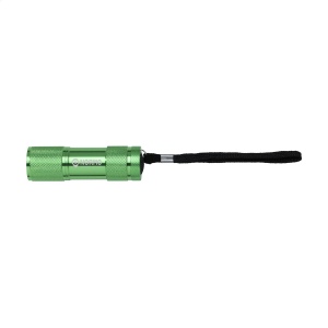 Lampe torche en aluminium avec 9 lampes LED à forte lumière blanche à économie d'énergie et poignée amovible 24