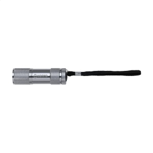 Lampe torche en aluminium avec 9 lampes LED à forte lumière blanche à économie d'énergie et poignée amovible 28