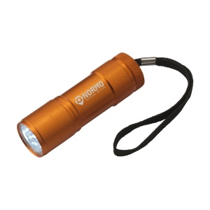 Lampe torche en aluminium avec 9 lampes LED à forte lumière blanche à économie d'énergie et poignée amovible 13