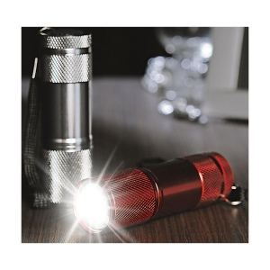 Lampe torche en aluminium avec 9 lampes LED à forte lumière blanche à économie d'énergie et poignée amovible 33