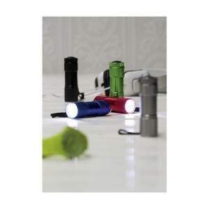 Lampe torche en aluminium avec 9 lampes LED à forte lumière blanche à économie d'énergie et poignée amovible 34