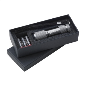 Lampe torche en aluminium avec 9 lampes LED à forte lumière blanche à économie d'énergie et poignée amovible 8