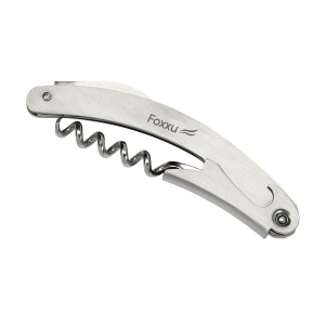 Couteau de sommelier pliable en acier inoxydable avec 3 fonctions : tire-bouchon, décapsuleur et coupe-fil 3