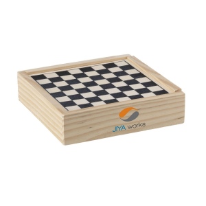 5 jeux classiques dans une cassette en bois 4