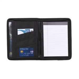 Conférencier/porte-documents en polyester 600D/matière synthétique de format A5 3