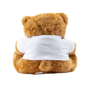 Grand ours en peluche avec T-shirt blanc 4