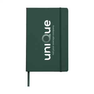 Carnet de notes compact format A5 avec environ 96 feuilles / 192 pages de couleur crème, papier ligné (80 g/m²) certifié FSC Mix 26