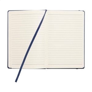 Carnet de notes compact format A5 avec environ 96 feuilles / 192 pages de couleur crème, papier ligné (80 g/m²) certifié FSC Mix 31