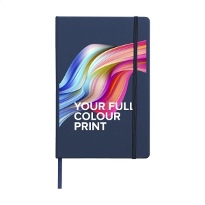 Carnet de notes compact format A5 avec environ 96 feuilles / 192 pages de couleur crème, papier ligné (80 g/m²) certifié FSC Mix 17