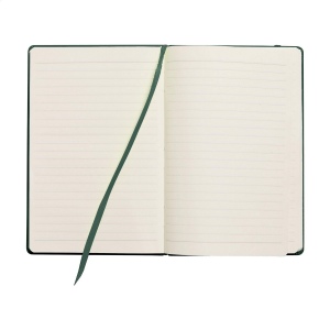 Carnet de notes compact format A5 avec environ 96 feuilles / 192 pages de couleur crème, papier ligné (80 g/m²) certifié FSC Mix 40