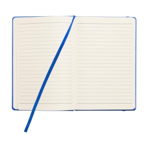 Carnet de notes compact format A5 avec environ 96 feuilles / 192 pages de couleur crème, papier ligné (80 g/m²) certifié FSC Mix 42
