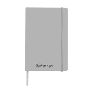 Carnet de notes compact format A5 avec environ 96 feuilles / 192 pages de couleur crème, papier ligné (80 g/m²) certifié FSC Mix 5